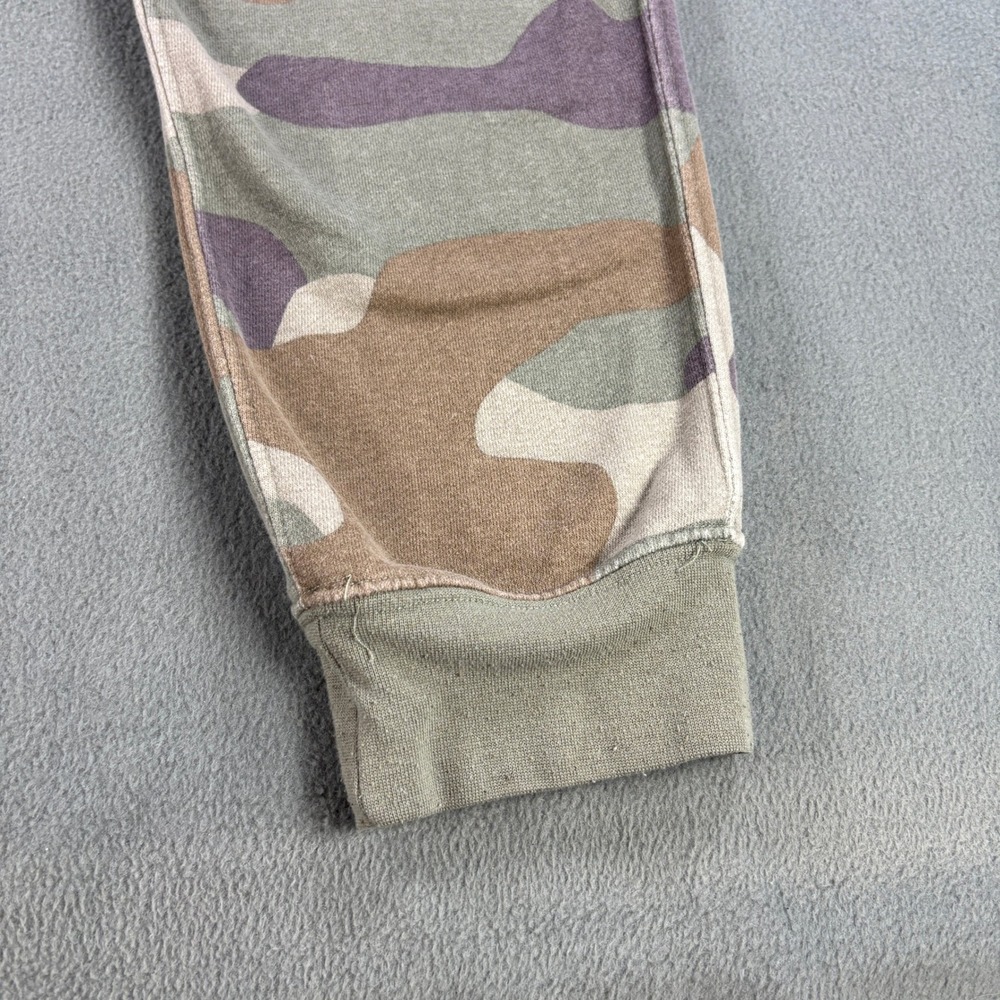 No Boundaries Mens Camo Joggers Green Tan Purple L 36-38 13503 Camouflage Pants - Picture 3 of 6